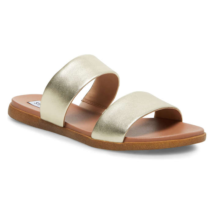 dual woven slide sandal steve madden
