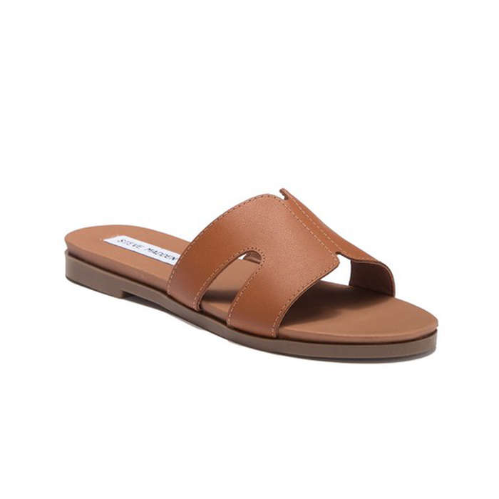 hoku leather slide sandal