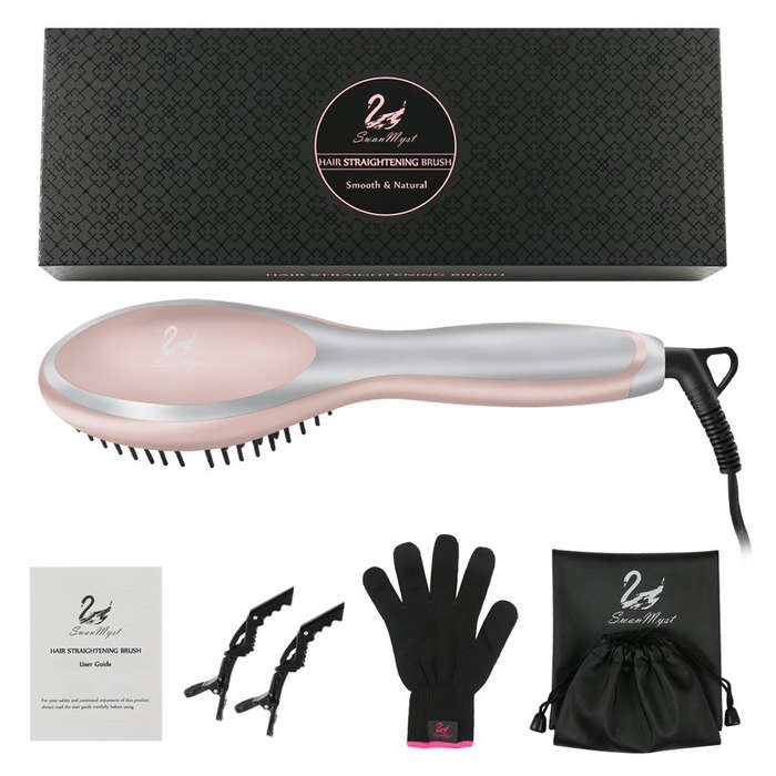 10 Best Hair Straightening Brushes Rank Style