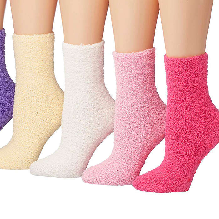 best women's fluffy socks