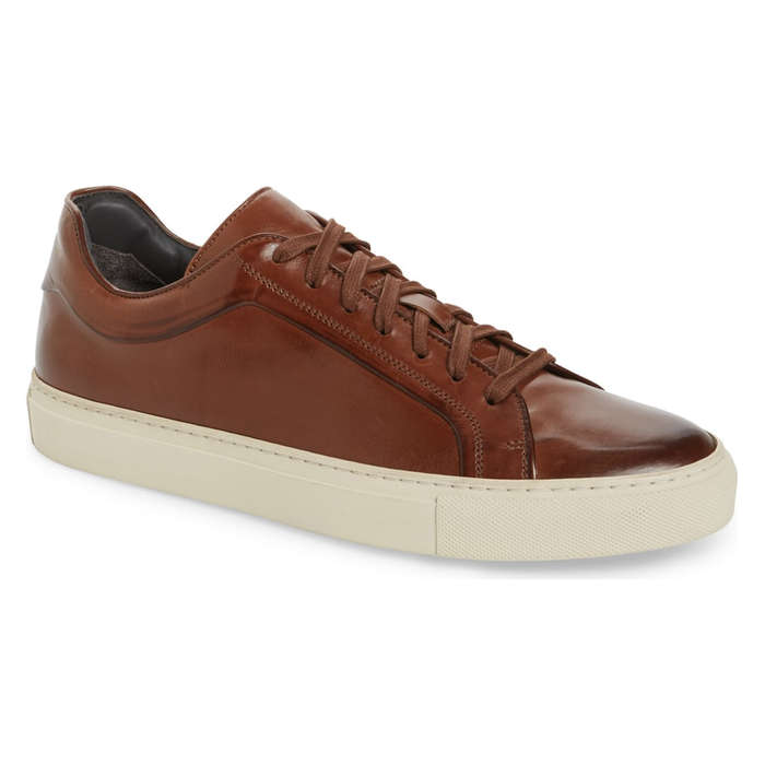 leather sneakers mens