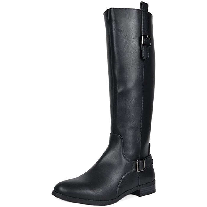 inexpensive wide calf boots