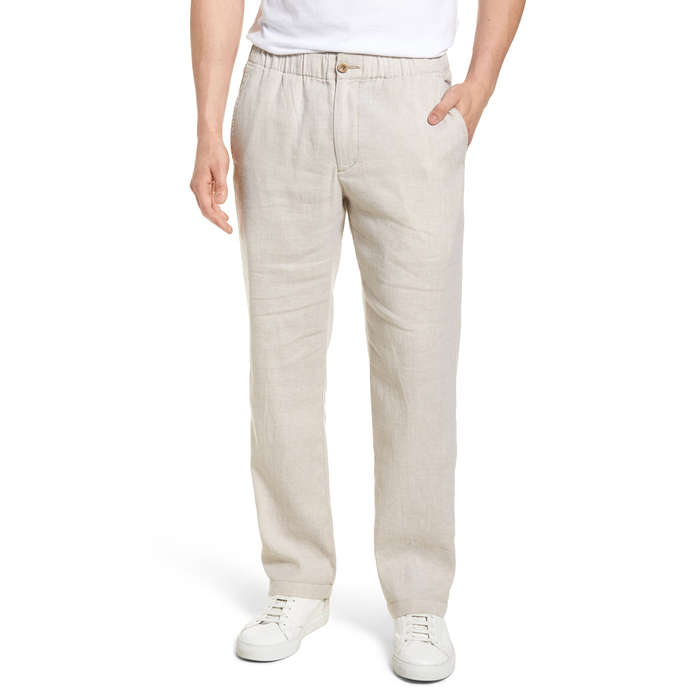 gap mens linen pants