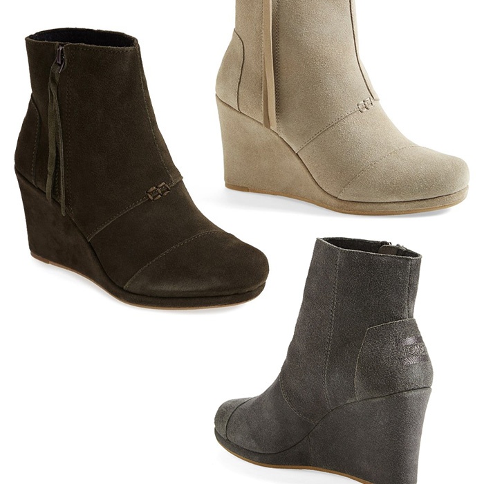 TOMS Desert Wedge High Bootie Rank & Style Best Boots made for walking and gifting - TOMS Desert Wedge High Bootie - TOMS Desert Wedge High Bootie Rank & Style