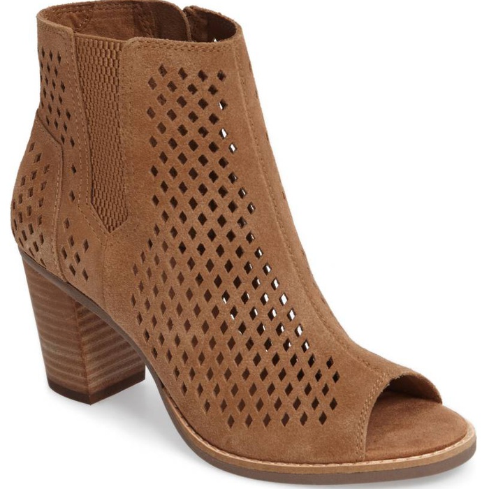 peep toe booties size 11