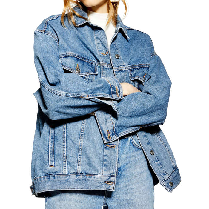 oversized trucker jacket womens