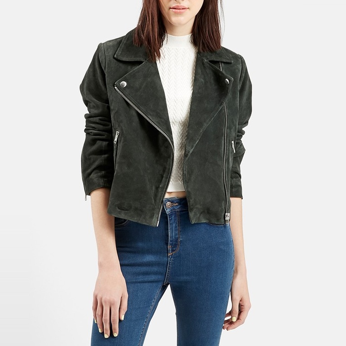 Madewell Washed Leather Motorcycle Jacket Rank Style