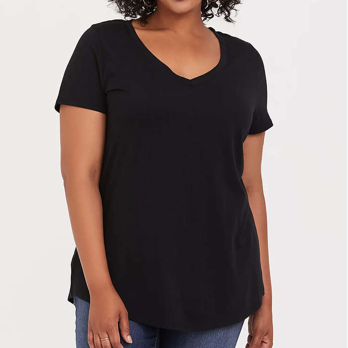 plus size blank shirts