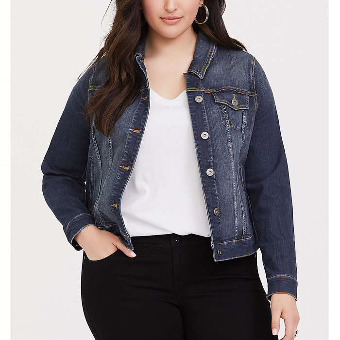 best jean jacket for plus size