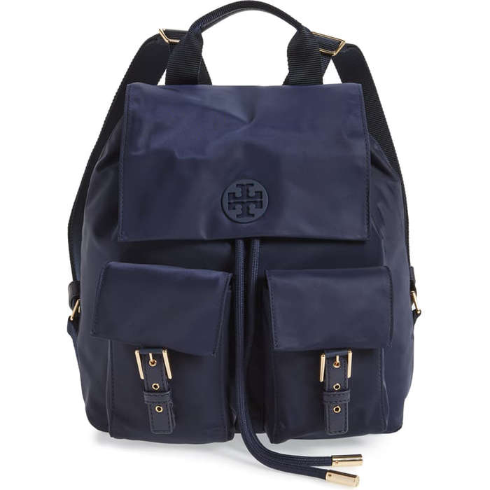 stylish nylon backpack
