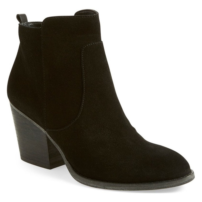 womens block booties