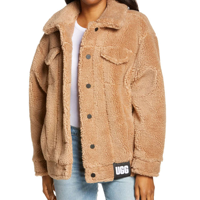 cute sherpa jacket
