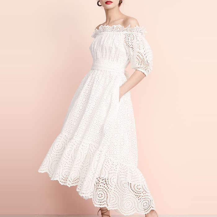 best white dress