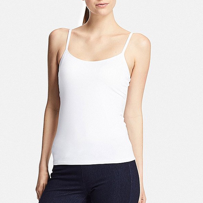 tops with built in bra uk
