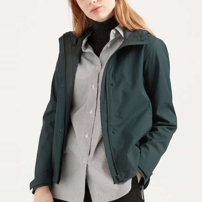jaket uniqlo waterproof