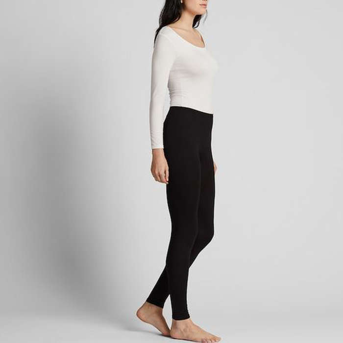 N-B 2020 Super Thin High Elastic Thermal Underwear Women Crew Neck Long Sleeves Top Pants Long Sets For Women Clothes Winter