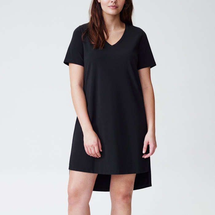 plus tshirt dresses