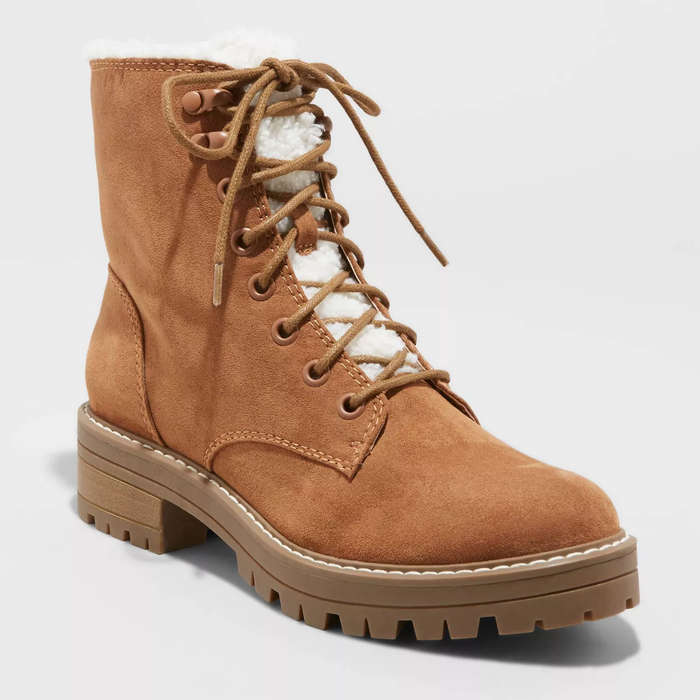 sherpa lined booties