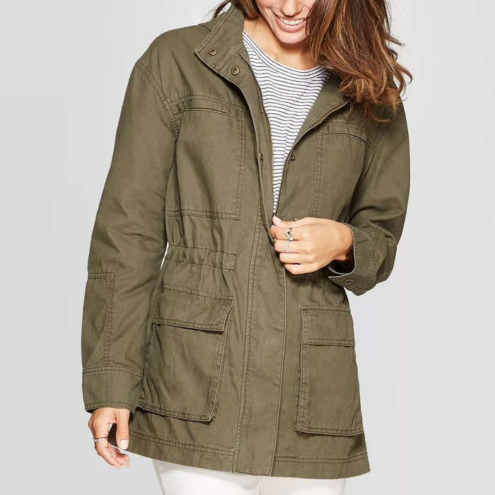 universal thread military jacket