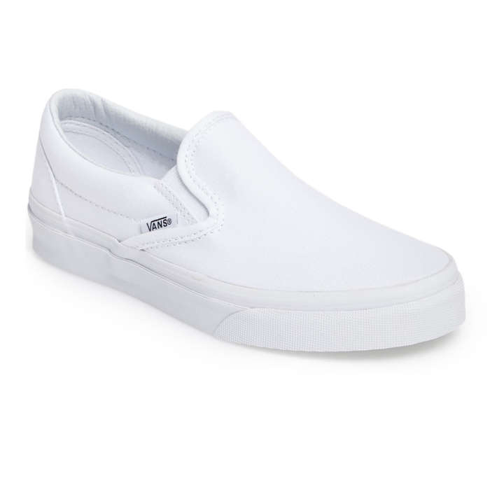 vans classic white sneakers