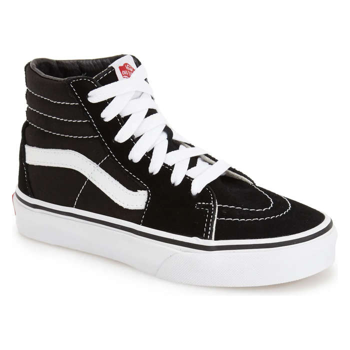 black high top sneakers womens