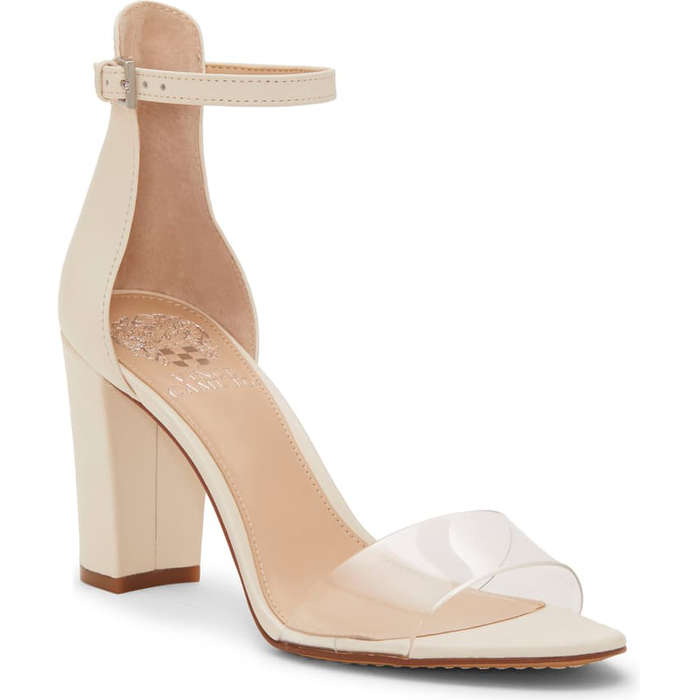 vince camuto clear heels