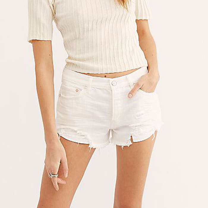 White cutoffs Clearance