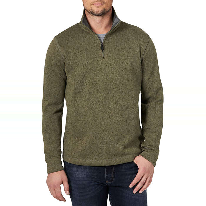 best men's quarter zip pullover