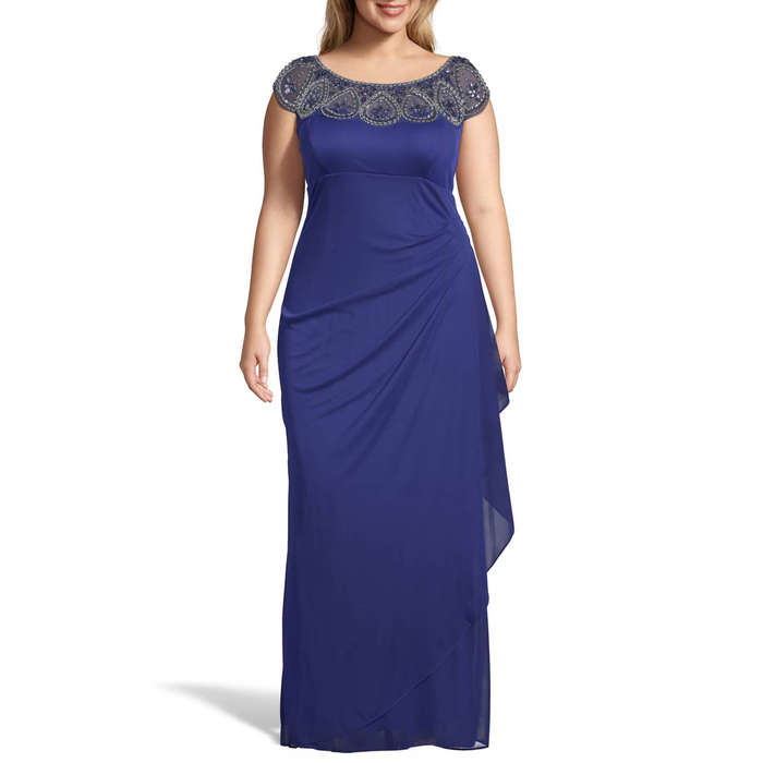 gown for chubby woman