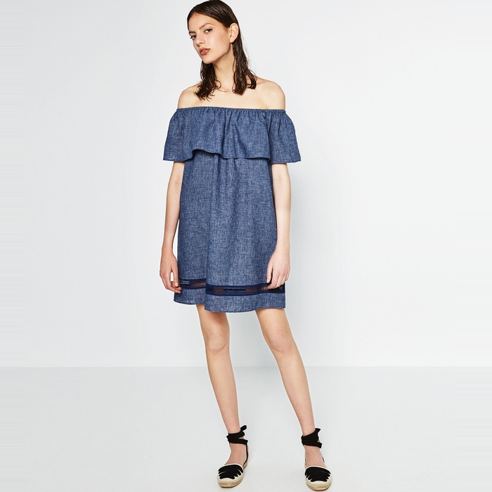 Zara Off The Shoulder Dress Rank Style Best Off The Shoulder Dresses Under 100 Zara Dress